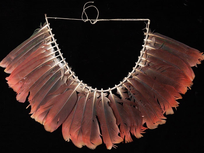 Gorget, Papua New Guinea, maker unknown. Gift of Mr J D Hutchin, 1948. Te Papa (FE003783) Gorget, Papua New Guinea, maker unknown. Gift of Mr J D Hutchin, 1948. Te Papa (FE003783)