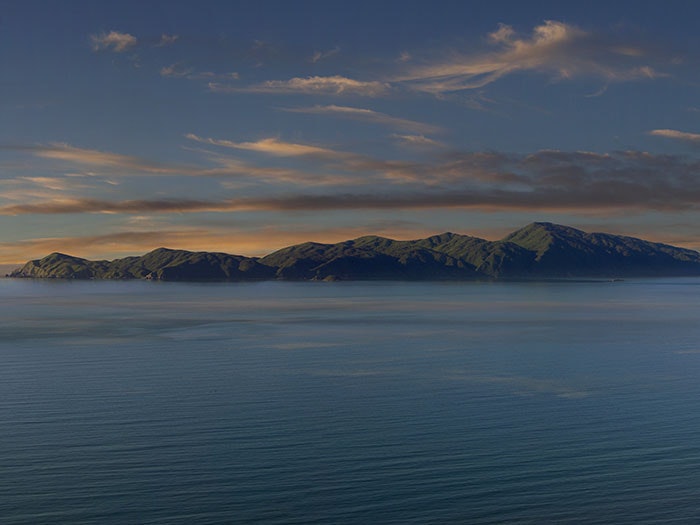 Kāpiti Island. Photograph by Norm Heke. Te Papa