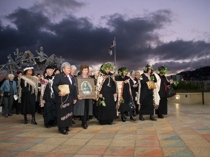 work-with-iwi-gallipoli-opening_tile.jpg Gallipoli opening ceremony, 2015. Photograph by Kate Whitley. Te Papa