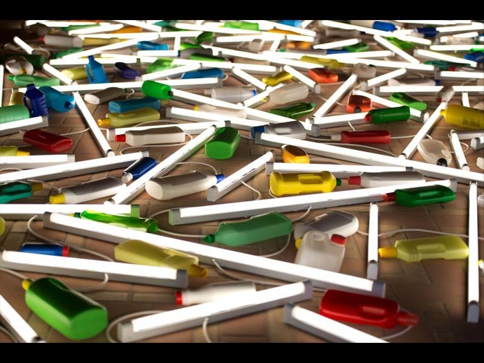 Daylight flotsam Venice, 2013, England, by Bill Culbert. Purchased 2013. Te Papa (2013-0030-1/AA to VM) Daylight flotsam Venice, 2013, England, by Bill Culbert. Purchased 2013. Te Papa (2013-0030-1/AA to VM)