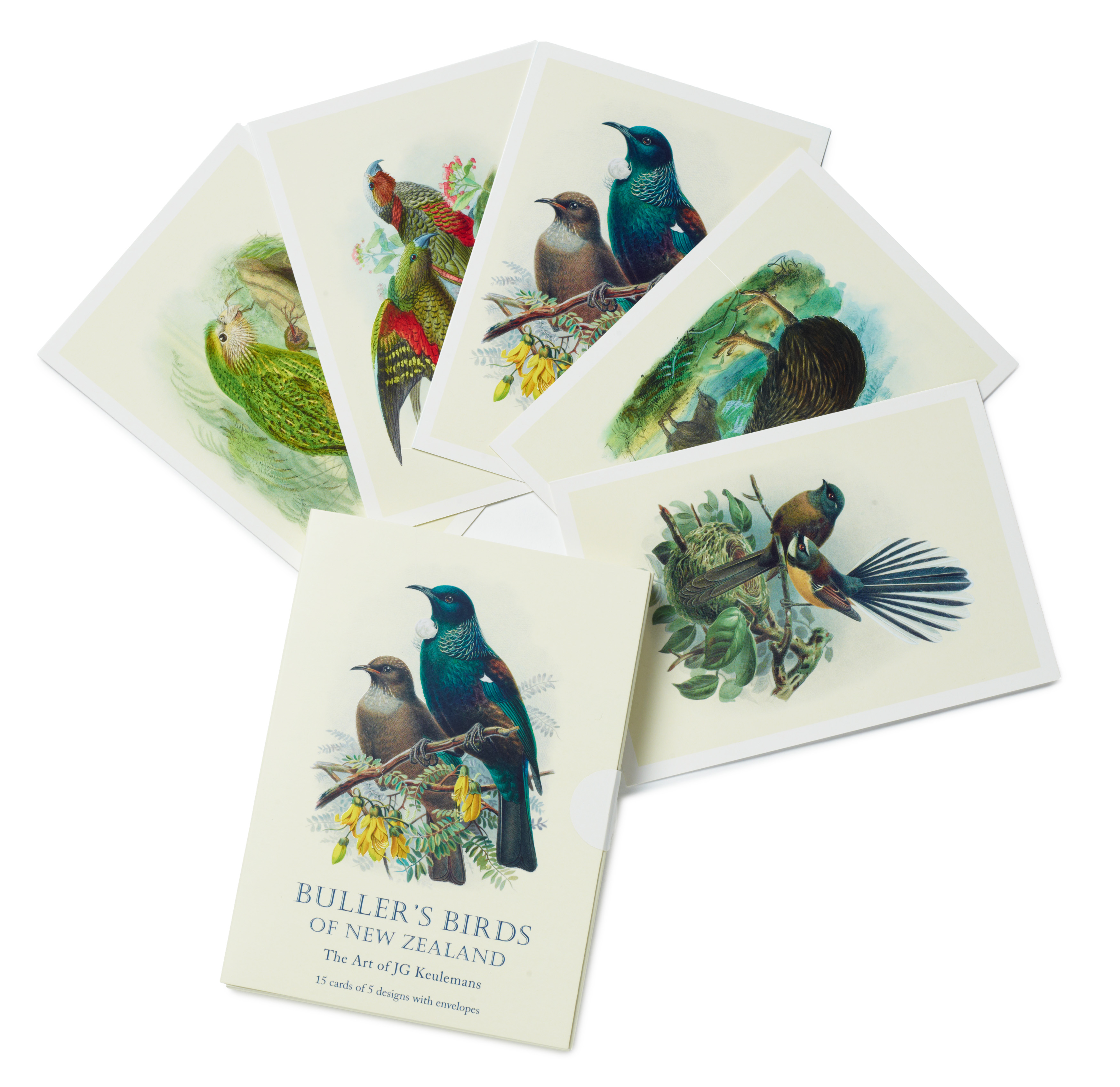 Buller's birds notecards