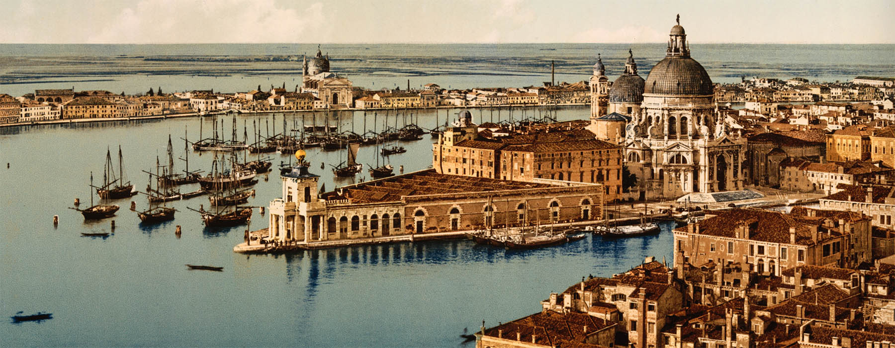 Arial view of Venice