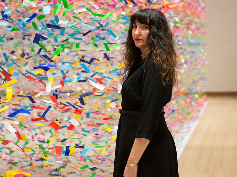 Nike Savvas, 2019. Photo by Jack Fisher. Te Papa =""