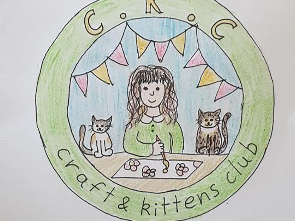 ‘Craft & Kittens Club’ badge, by and courtesy of Jane Grofsky badge-jane.jpg