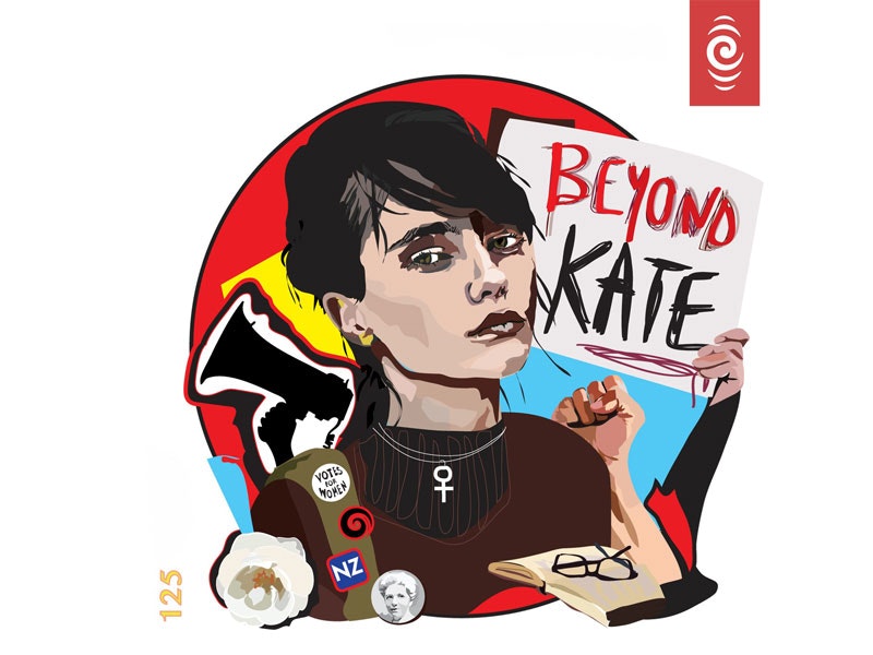 Beyond Kate podcast, 2018. Courtesy of RNZ =""