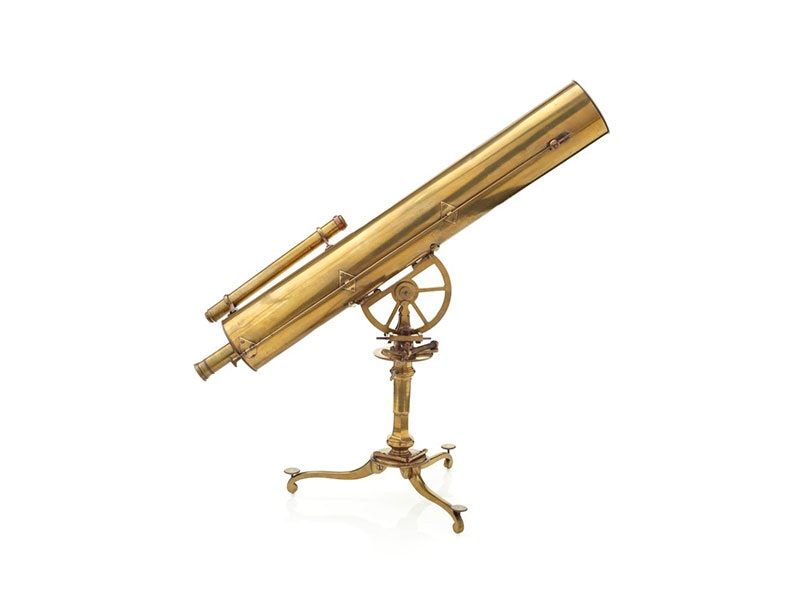 Astronomical Telescope (Gregorian reflector type), about 1765, England, by Heath and Wing, London, Heath and Wing, London. Purchased 1953. CC BY-NC-ND 4.0. Te Papa (NS000010/1) =""