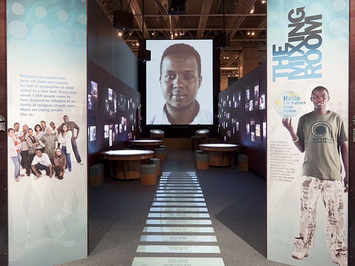 The Mixing Room, 2012, Photograph by Michael Hall. Te Papa The Mixing Room at Te Papa