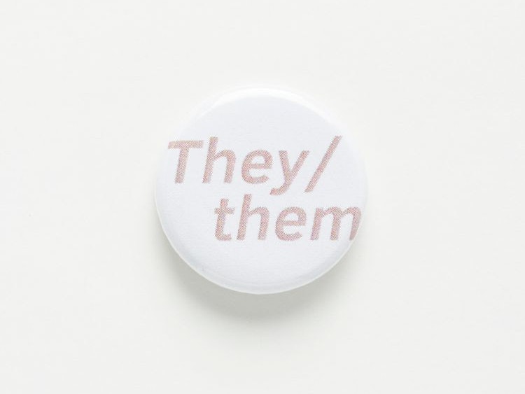 They/them badge Small badge with they and them pronouns displayed.
