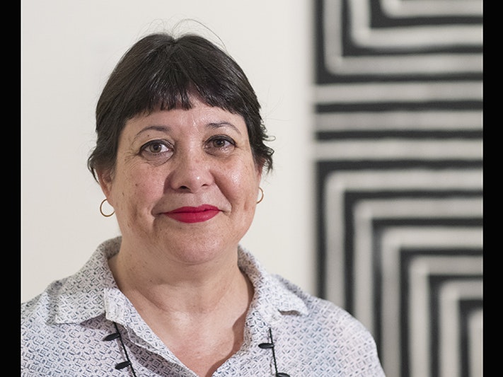 Megan Tamati-Quinnell. Photo by Kate Whitley. Te Papa (231216)