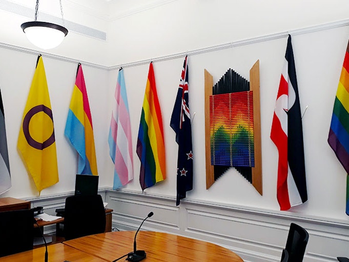 Parliament Rainbow Room, 2018. Photo by Rowan Moulder. Supplied.